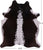 SUPER SALE Brown Salt & Pepper Natural Cowhide Rug - XX-Large 7' 7"H x 6' 5"W