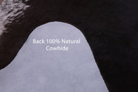 Thumbnail for SUPER SALE Brown Salt & Pepper Natural Cowhide Rug - XX-Large 7' 7
