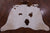 SUPER SALE Brown & White Natural Cowhide Rug - XX-Large 7' 4"H x 6' 0"W
