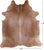 SUPER SALE Light Brown Natural Cowhide Rug - XX-Large 7' 4"H x 6' 6"W