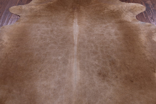 SUPER SALE Light Brown Natural Cowhide Rug - XX-Large 7' 4