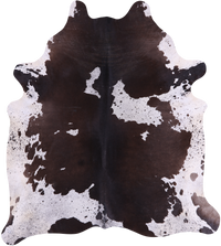 Thumbnail for SUPER SALE Brown Salt & Pepper Natural Cowhide Rug - XX-Large 8' 2