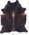 SUPER SALE Dark Brown Natural Cowhide Rug - XX-Large 7' 7"H x 6' 6"W