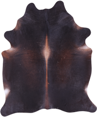 Thumbnail for SUPER SALE Dark Brown Natural Cowhide Rug - XX-Large 7' 7