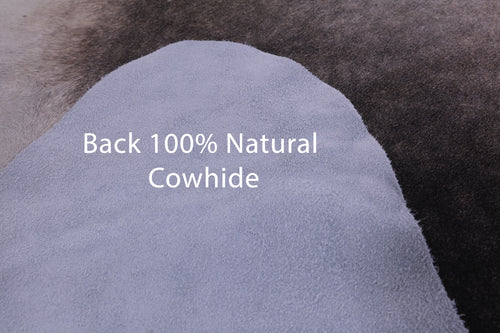 SUPER SALE Black & White Natural Cowhide Rug - XX-Large 8' 2