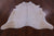 SUPER SALE Beige Natural Cowhide Rug - XX-Large 7' 4"H x 6' 6"W
