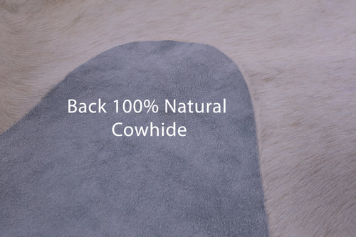 SUPER SALE Beige Natural Cowhide Rug - XX-Large 7' 4