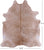 SUPER SALE Light Brown Natural Cowhide Rug - X-Large 7' 1"H x 6' 2"W