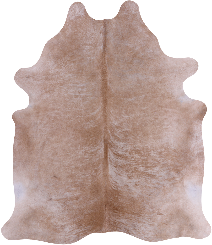 SUPER SALE Light Brown Natural Cowhide Rug - X-Large 7' 1"H x 6' 2"W