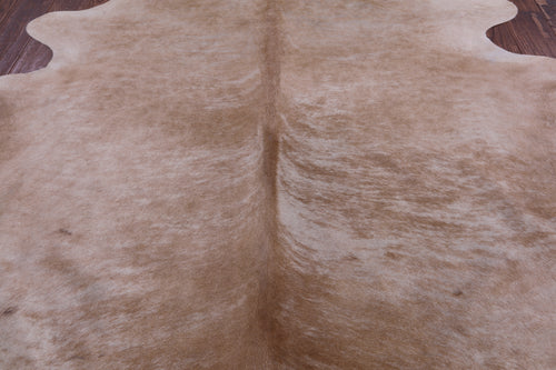 SUPER SALE Light Brown Natural Cowhide Rug - X-Large 7' 1