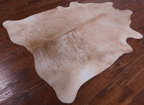 SUPER SALE Light Brown Natural Cowhide Rug - X-Large 7' 1