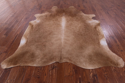 SUPER SALE Light Brown Natural Cowhide Rug - XX-Large 8' 1