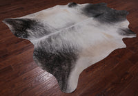 Thumbnail for SUPER SALE Grey Brindle Natural Cowhide Rug - XX-Large 8' 0