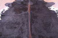 Thumbnail for SUPER SALE Black & White Natural Cowhide Rug - XX-Large 7' 5