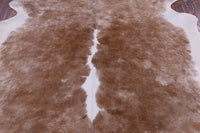 Thumbnail for SUPER SALE Brown & White Natural Cowhide Rug - X-Large 7' 0