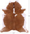 SUPER SALE Brown & White Natural Cowhide Rug - X-Large 7' 3"H x 6' 7"W