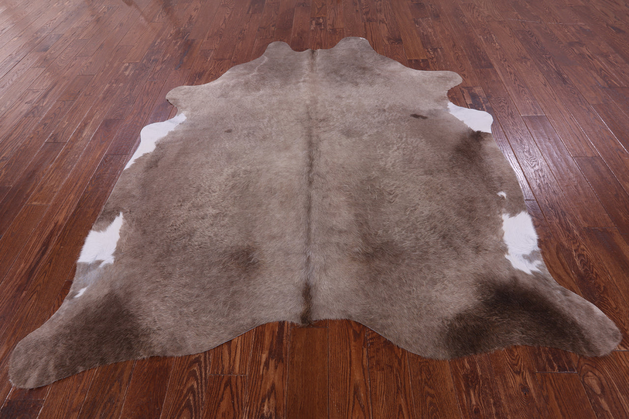 SUPER SALE Champagne Natural Cowhide Rug - XX-Large 7' 8"H x 6' 8"W