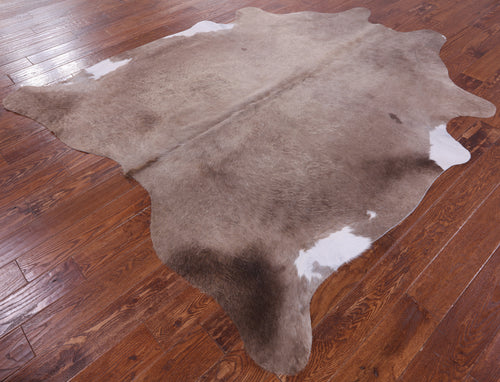 SUPER SALE Champagne Natural Cowhide Rug - XX-Large 7' 8
