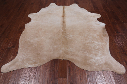 SUPER SALE Light Brown Natural Cowhide Rug - X-Large 7' 3