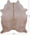 SUPER SALE Light Brown Natural Cowhide Rug - X-Large 7' 3"H x 6' 0"W