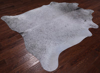 Thumbnail for SUPER SALE Brown Salt & Pepper Natural Cowhide Rug - X-Large 7' 2