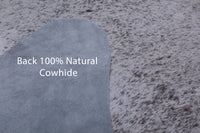 Thumbnail for SUPER SALE Brown Salt & Pepper Natural Cowhide Rug - X-Large 7' 2