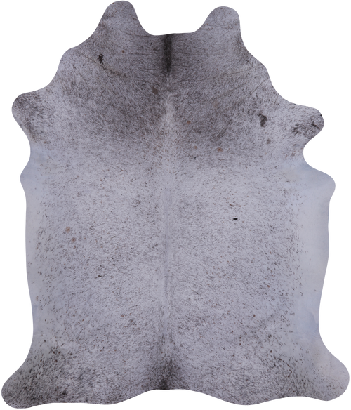 SUPER SALE Brown Salt & Pepper Natural Cowhide Rug - X-Large 7' 2