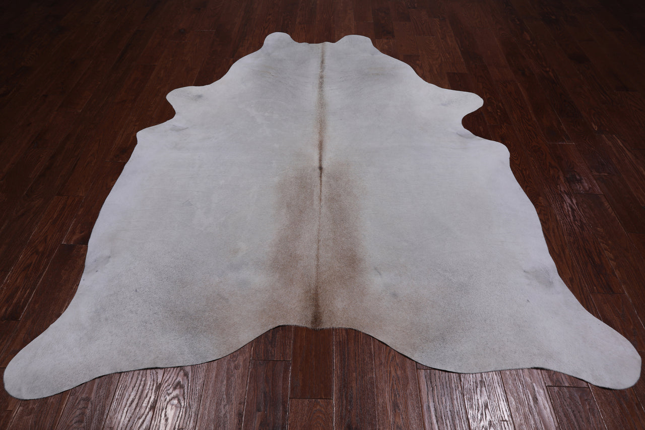 SUPER SALE Beige Natural Cowhide Rug - XX-Large 7' 6"H x 6' 5"W