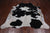 SUPER SALE Black & White Natural Cowhide Rug - XX-Large 7' 5"H x 6' 5"W