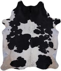 Thumbnail for SUPER SALE Black & White Natural Cowhide Rug - XX-Large 7' 5
