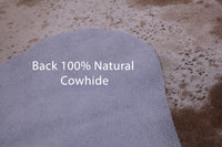 Thumbnail for SUPER SALE Brown Salt & Pepper Natural Cowhide Rug - XX-Large 7' 10