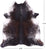 SUPER SALE Brown Salt & Pepper Natural Cowhide Rug - X-Large 7' 3"H x 6' 8"W