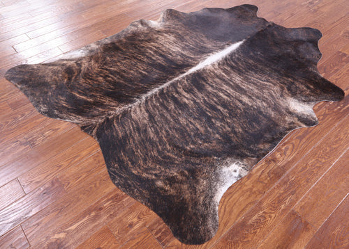 SUPER SALE Light Brindle Natural Cowhide Rug - X-Large 7' 3