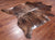 SUPER SALE Light Brindle Natural Cowhide Rug - XX-Large 7' 9"H x 6' 8"W