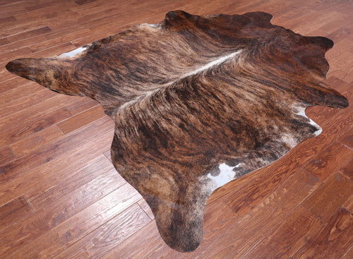 SUPER SALE Light Brindle Natural Cowhide Rug - XX-Large 7' 9