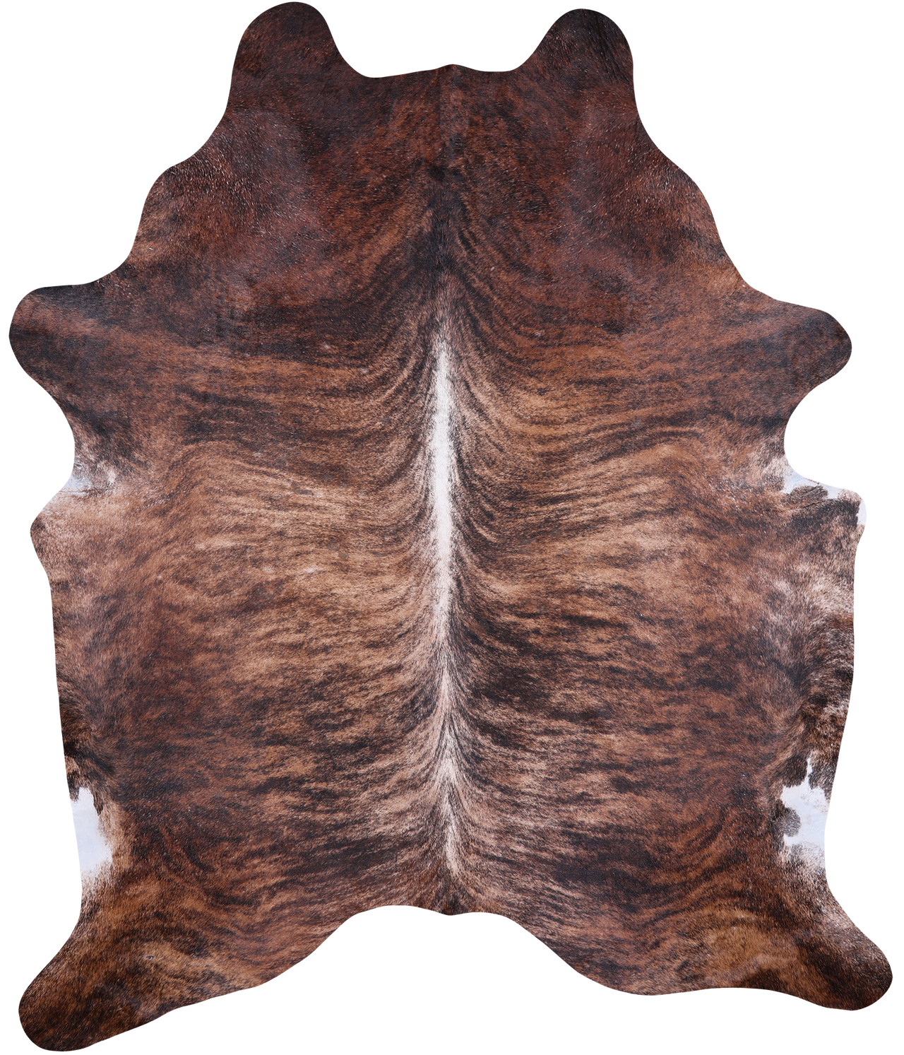 SUPER SALE Light Brindle Natural Cowhide Rug - XX-Large 7' 9"H x 6' 8"W