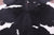 SUPER SALE Black & White Natural Cowhide Rug - XX-Large 7' 7"H x 6' 9"W