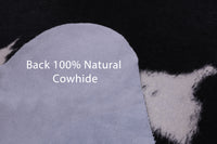 Thumbnail for SUPER SALE Black & White Natural Cowhide Rug - XX-Large 7' 7