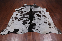 Thumbnail for SUPER SALE Brown Salt & Pepper Natural Cowhide Rug - XX-Large 7' 7