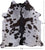 SUPER SALE Brown Salt & Pepper Natural Cowhide Rug - XX-Large 7' 7"H x 7' 0"W
