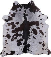 Thumbnail for SUPER SALE Brown Salt & Pepper Natural Cowhide Rug - XX-Large 7' 7