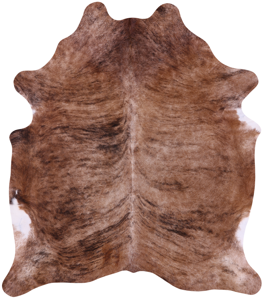 SUPER SALE Light Brindle Natural Cowhide Rug - XX-Large 7' 7"H x 6' 6"W