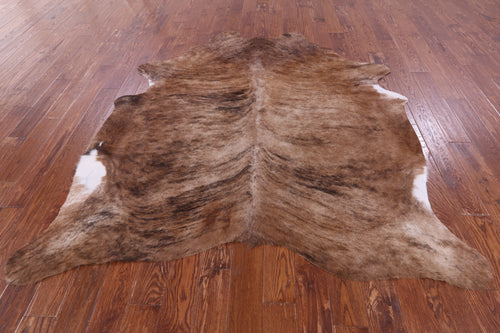 SUPER SALE Light Brindle Natural Cowhide Rug - XX-Large 7' 7