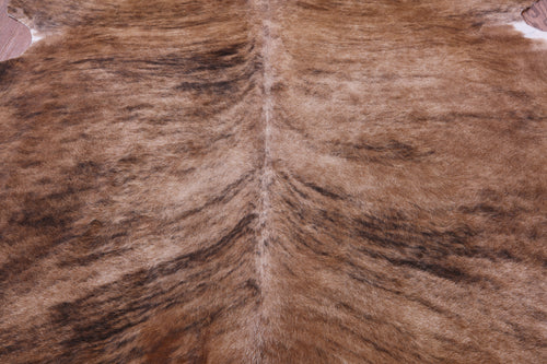 SUPER SALE Light Brindle Natural Cowhide Rug - XX-Large 7' 7