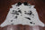 SUPER SALE Black & White Natural Cowhide Rug - XX-Large 7' 10"H x 6' 3"W