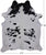 SUPER SALE Black & White Natural Cowhide Rug - XX-Large 7' 10"H x 6' 3"W