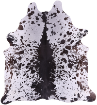 Thumbnail for SUPER SALE Brown Salt & Pepper Natural Cowhide Rug - XX-Large 7' 7