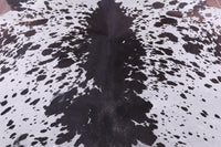 Thumbnail for SUPER SALE Brown Salt & Pepper Natural Cowhide Rug - XX-Large 7' 7