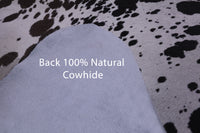 Thumbnail for SUPER SALE Brown Salt & Pepper Natural Cowhide Rug - XX-Large 7' 7