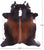 SUPER SALE Tricolor Natural Cowhide Rug - XX-Large 7' 9"H x 6' 5"W